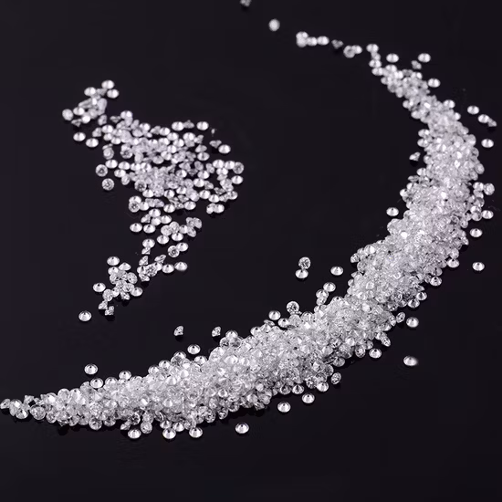 Provence Gem prix de gros par Carat incolore rond 8 coeurs flèches coupe Moissanite diamant sur hommes boucle d'oreille montre