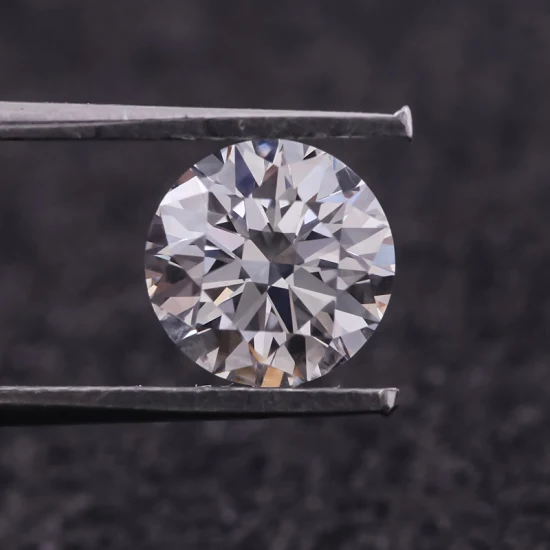 Defgh – diamant Moissanite synthétique de coupe ronde brillante, 6.5mm, pierre Vvs1 à vendre