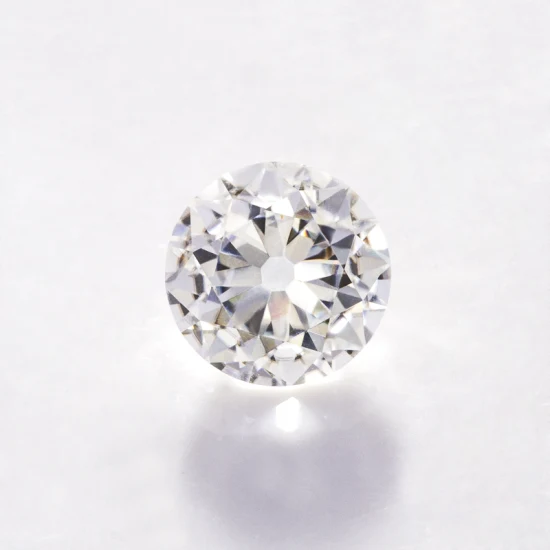 Diamant Moissanite en vrac Def incolore vieille coupe européenne 6.5mm pierres Moissanite diamant certifié