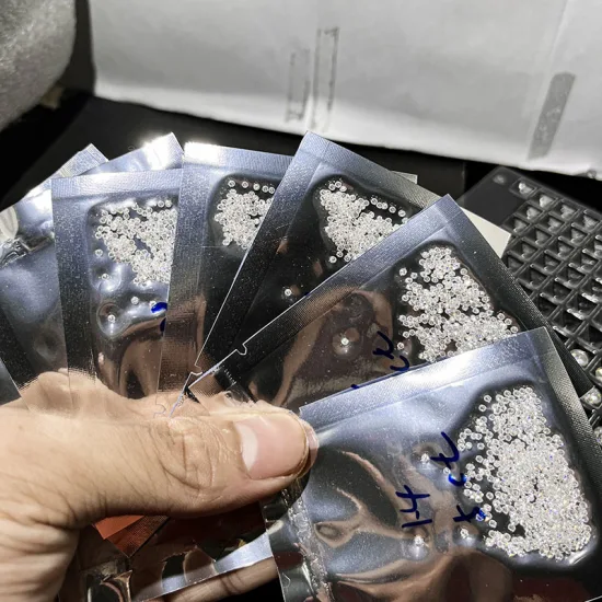 Prix ​​d'usine chinois 8 $ par pièce Moissanite pierres précieuses en vrac couleur D Moissanite diamant pierre pour la fabrication de bijoux